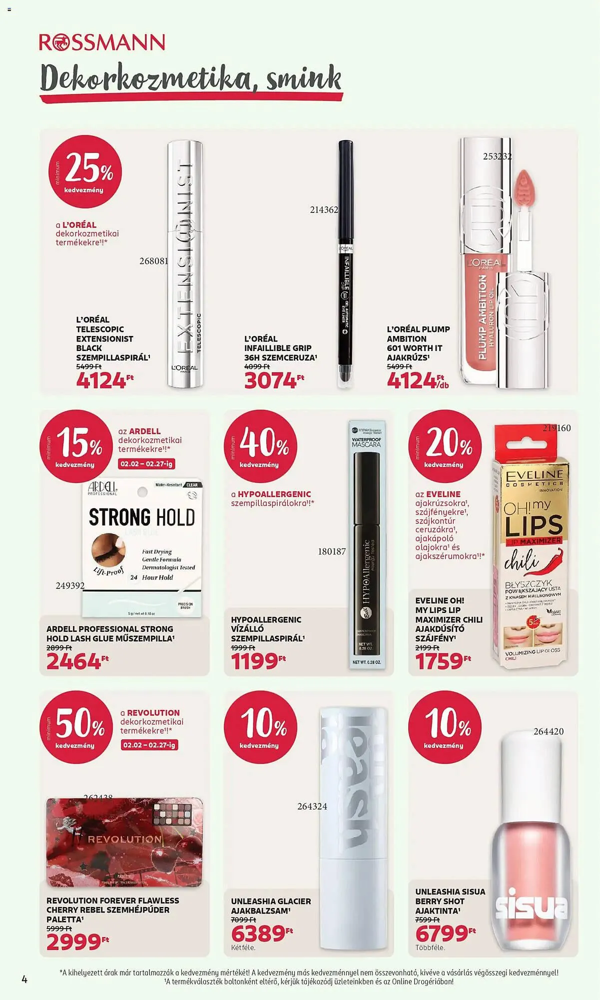 Katalógus Rossmann akciós újság február 2.-tól február 13.-ig 2026. - Oldal 4
