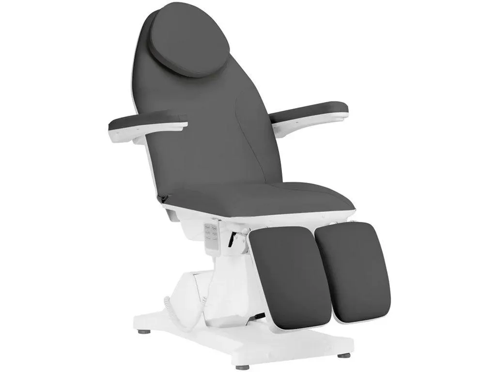 BeautyOne Sillon Basic Pedi 3 elektromos pedikűrös kezelőágy 170*62 cm | 50 kg | szürke