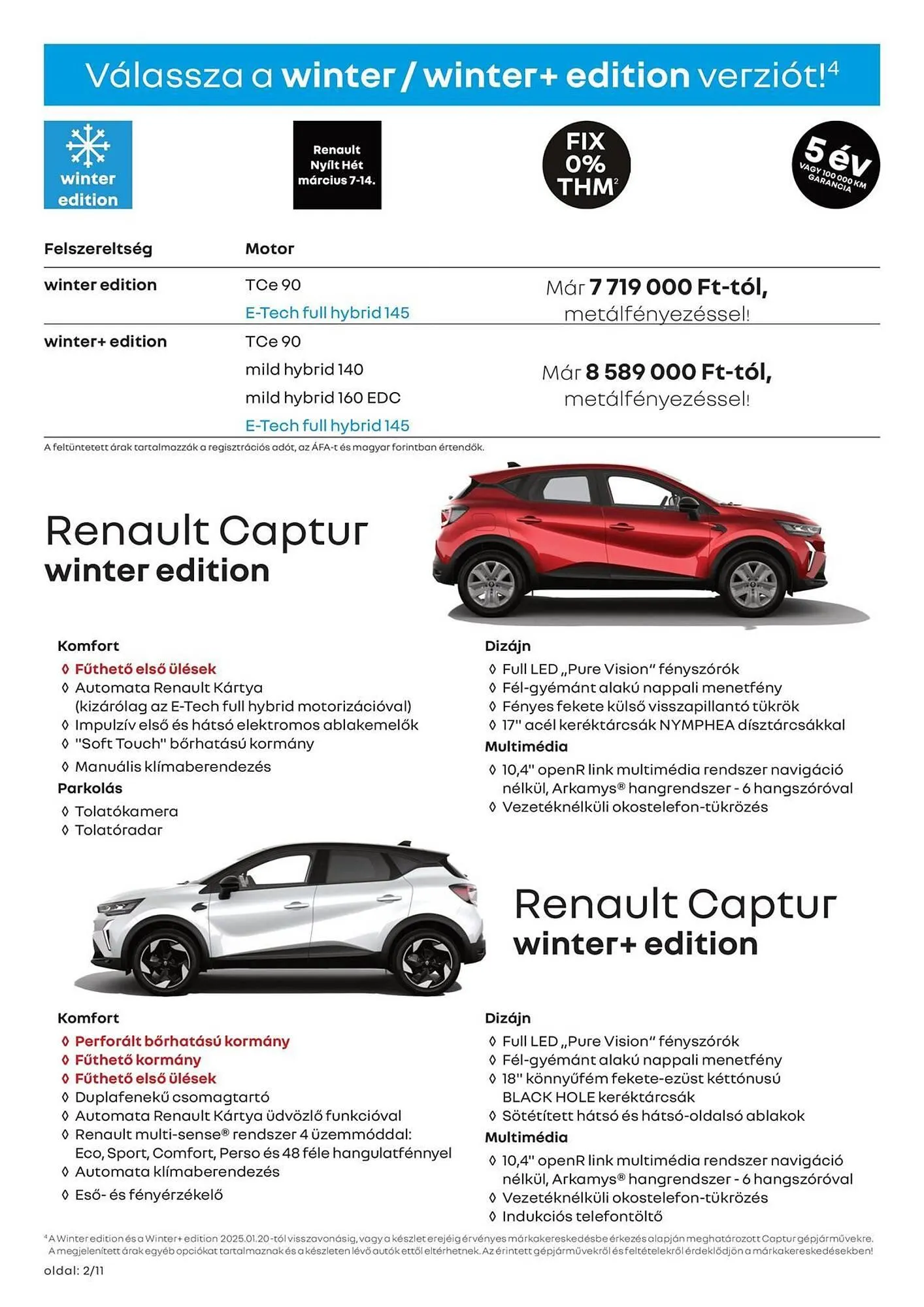 Katalógus Renault akciós újság március 11.-tól április 14.-ig 2025. - Oldal 2