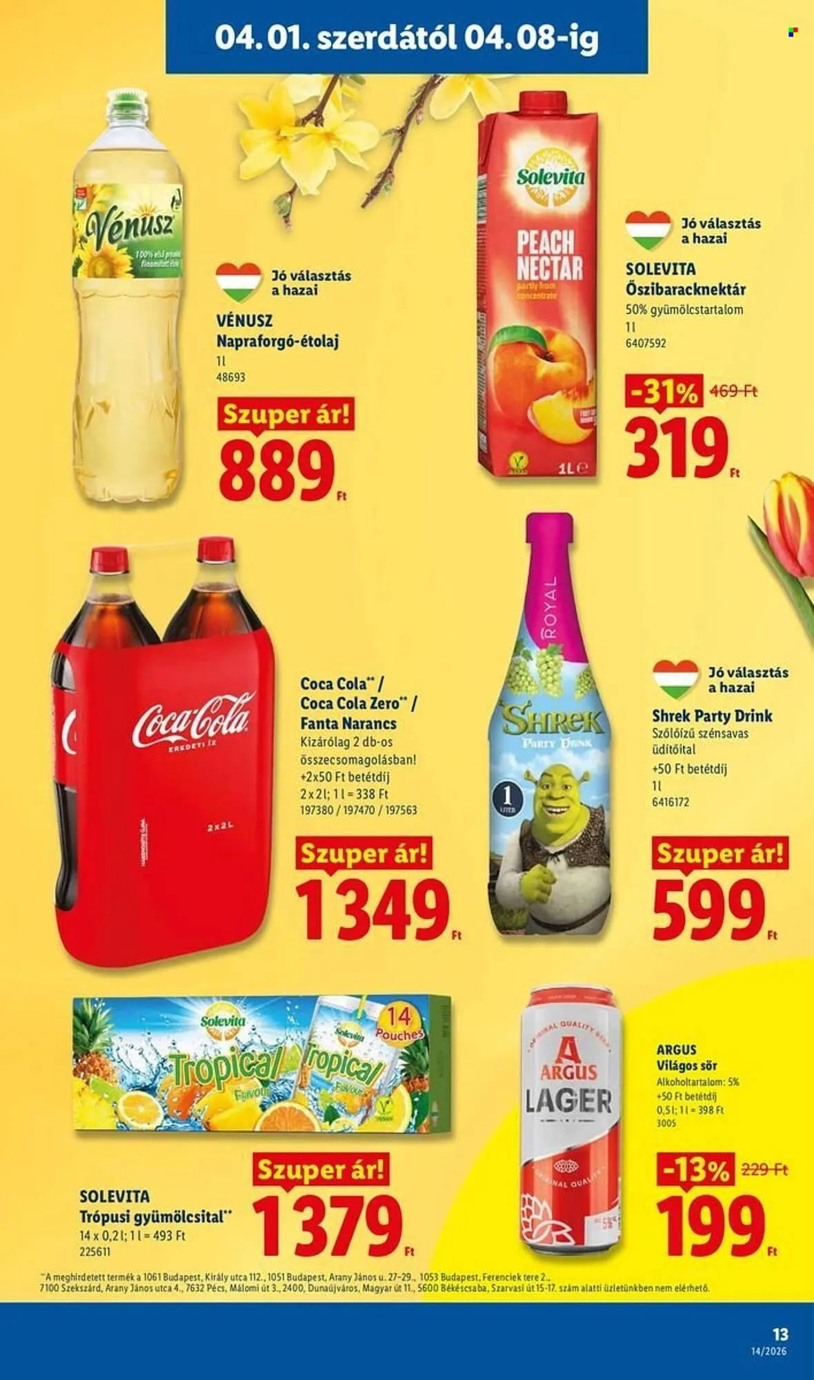 Katalógus Lidl akciós újság április 1.-tól április 8.-ig 2026. - Oldal 13