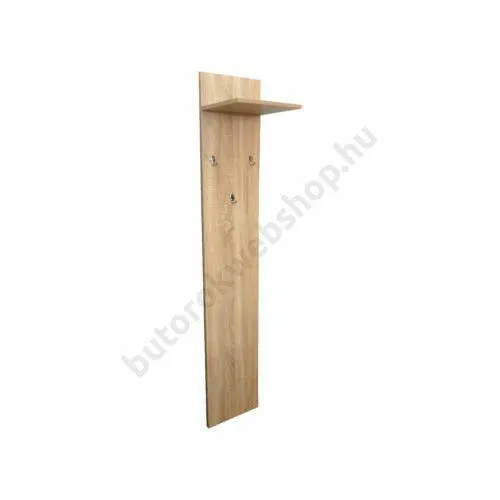 Milán fali panel, fehérített tölgy