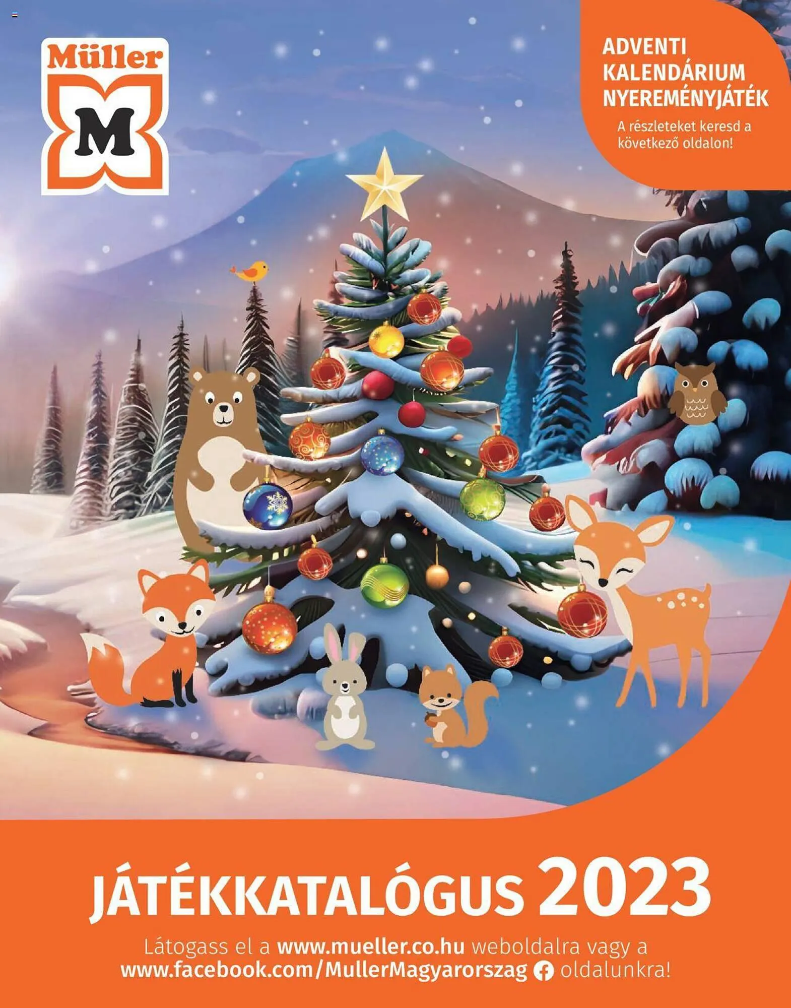Katalógus Müller akciós újság október 30.-tól december 31.-ig 2023. - Oldal 1