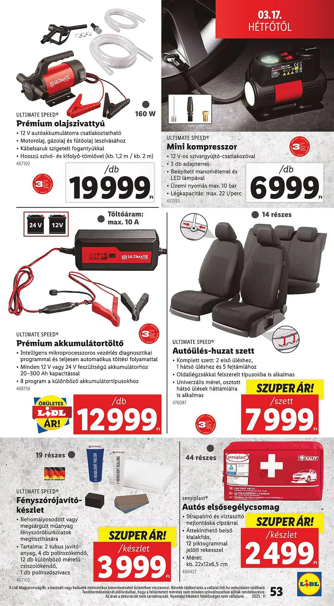 Katalógus Lidl akciós újság március 13.-tól március 19.-ig 2025. - Oldal 53