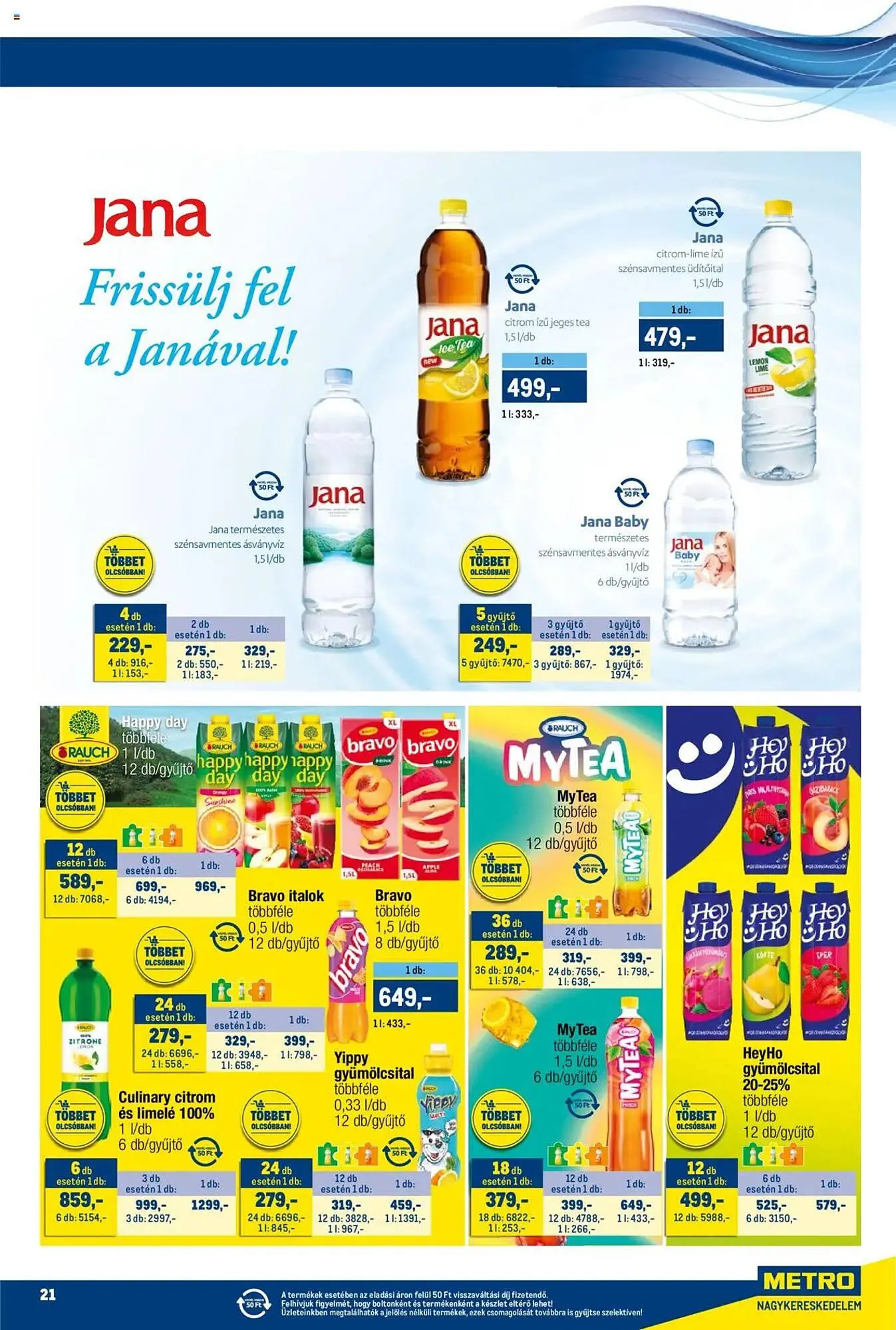 Katalógus Metro akciós újság május 2.-tól május 15.-ig 2025. - Oldal 21