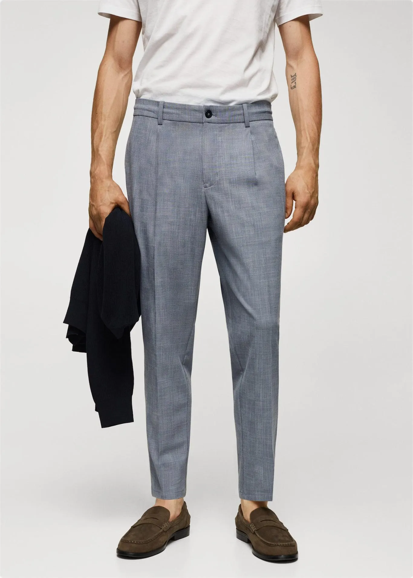 Mintás nadrág berakással