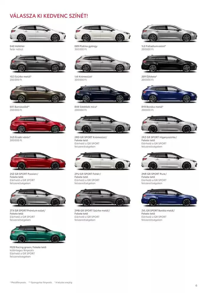 Katalógus Toyota Corolla TS február 6.-tól február 6.-ig 2026. - Oldal 6