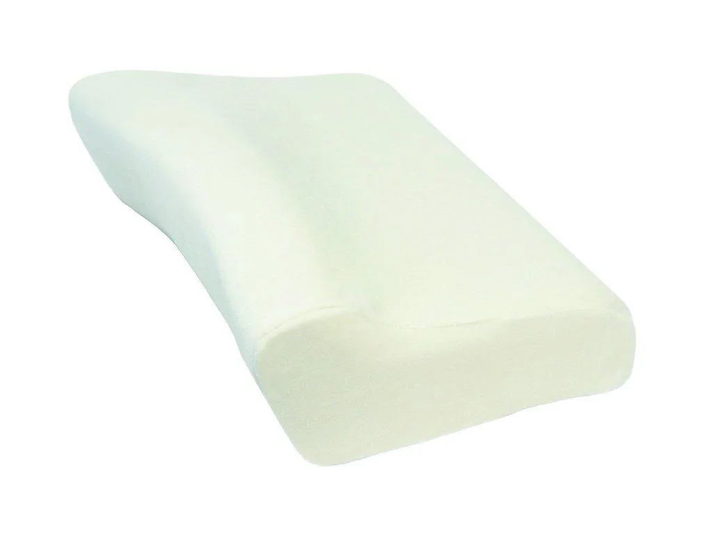 SISSEL® SOFT puha ortopéd memóriahabos párna + Ajándék: mosható huzat, 47 x 33 x 14 cm