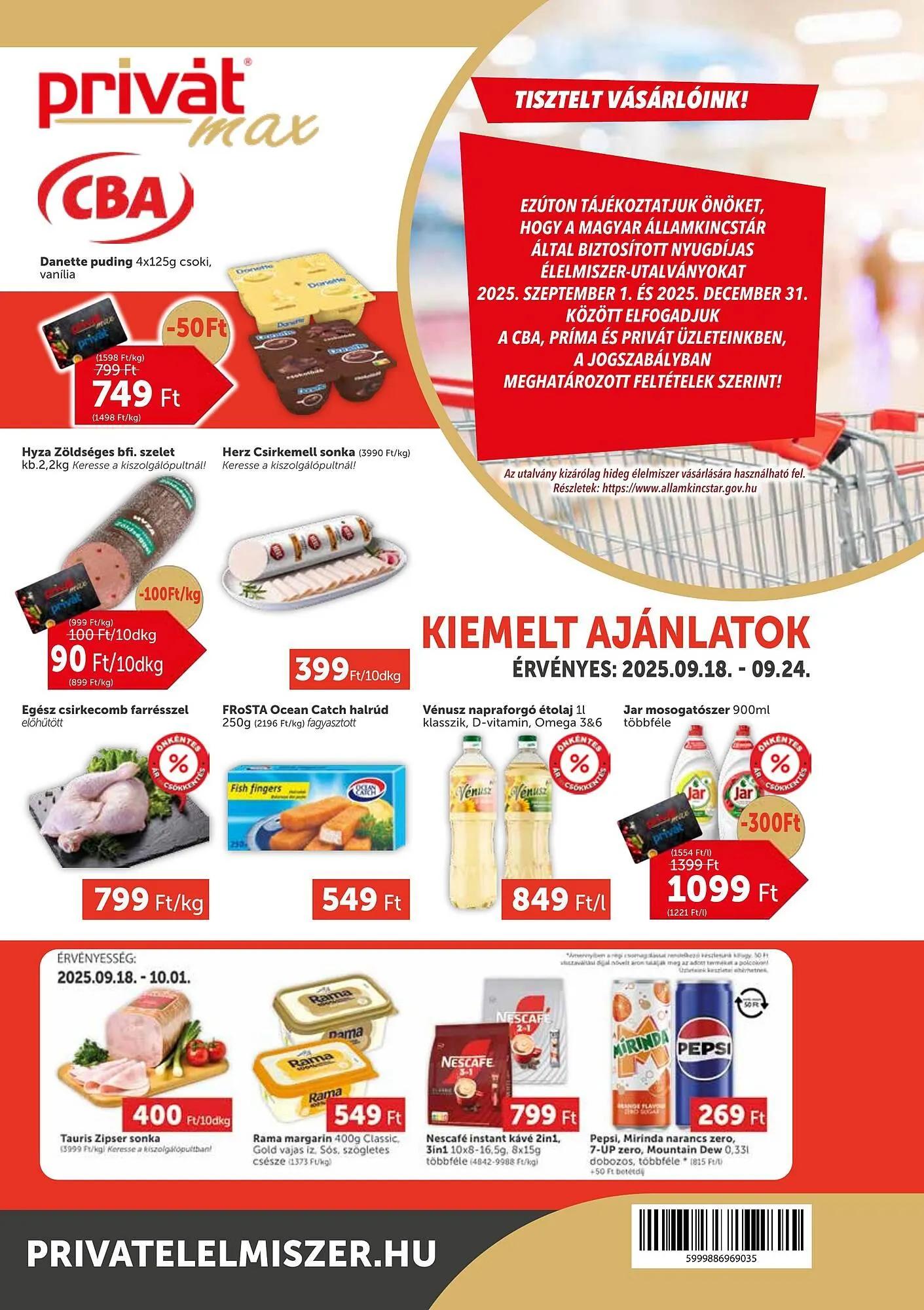 PRIVÁT akciós újság - 1