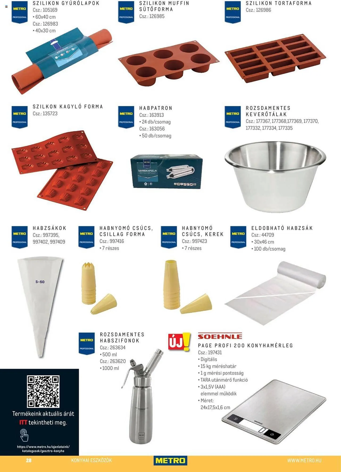 Katalógus Metro Gasztro konyha katalógus akciós újság február 15.-tól február 29.-ig 2024. - Oldal 28