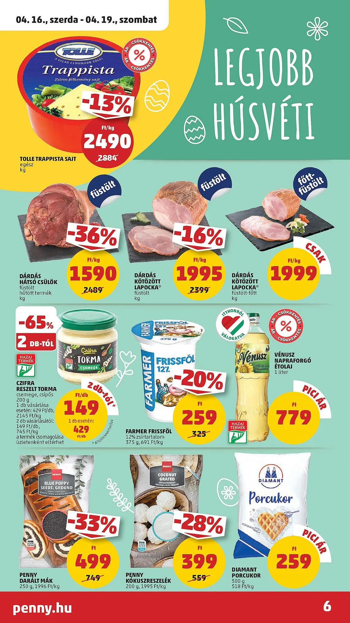 Katalógus PENNY akciós újság április 16.-tól április 23.-ig 2025. - Oldal 6