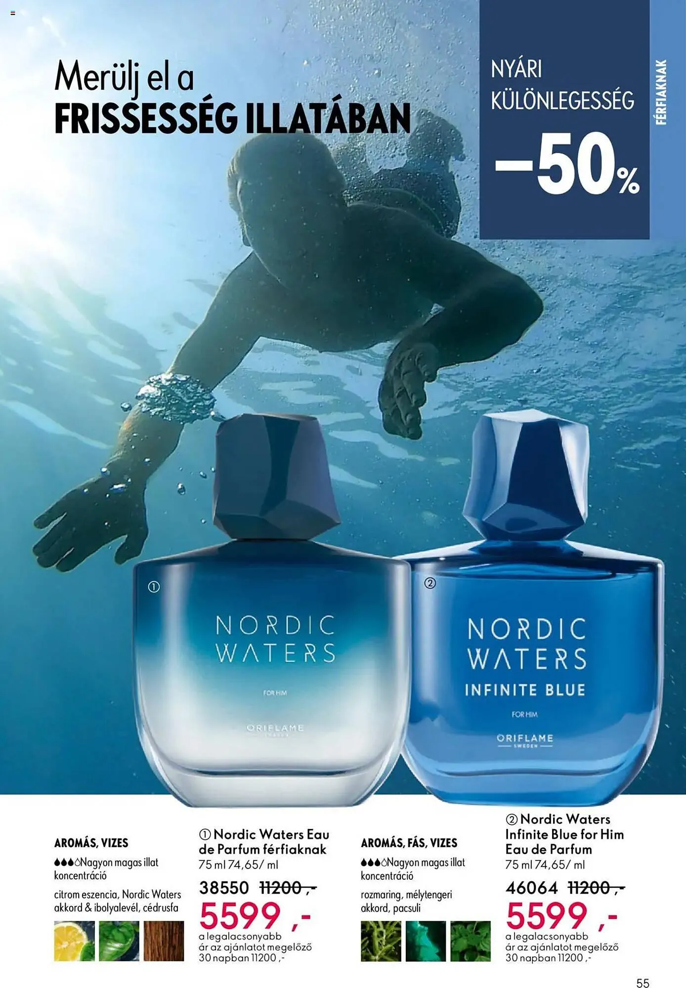 Katalógus Oriflame akciós újság június 15.-tól július 5.-ig 2025. - Oldal 55