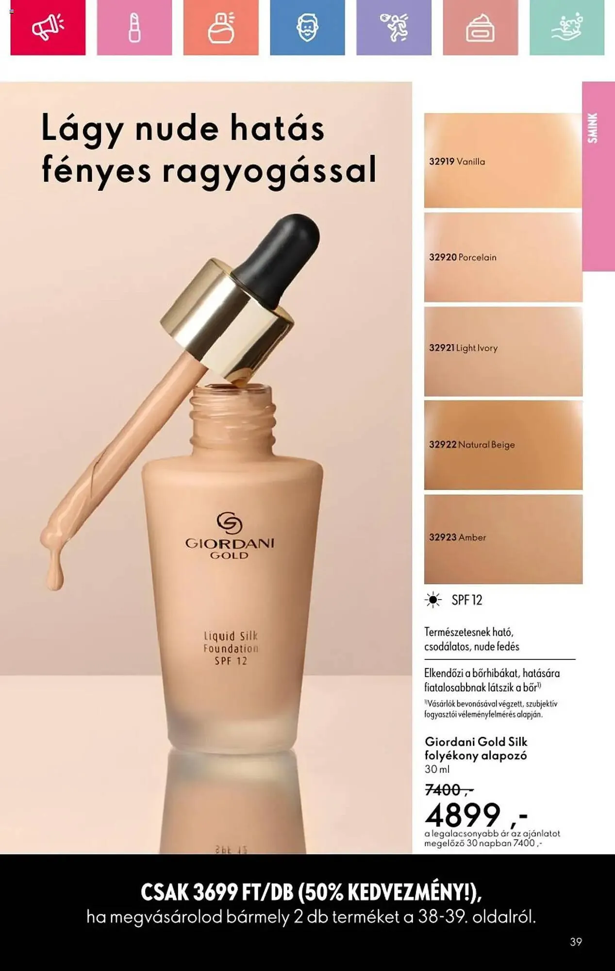 Katalógus Oriflame akciós újság július 6.-tól július 26.-ig 2025. - Oldal 39