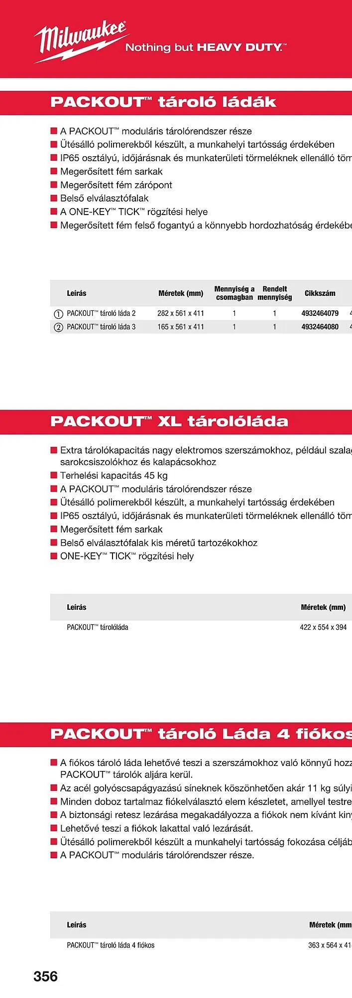 Katalógus Milwaukee akciós újság szeptember 16.-tól december 31.-ig 2025. - Oldal 710