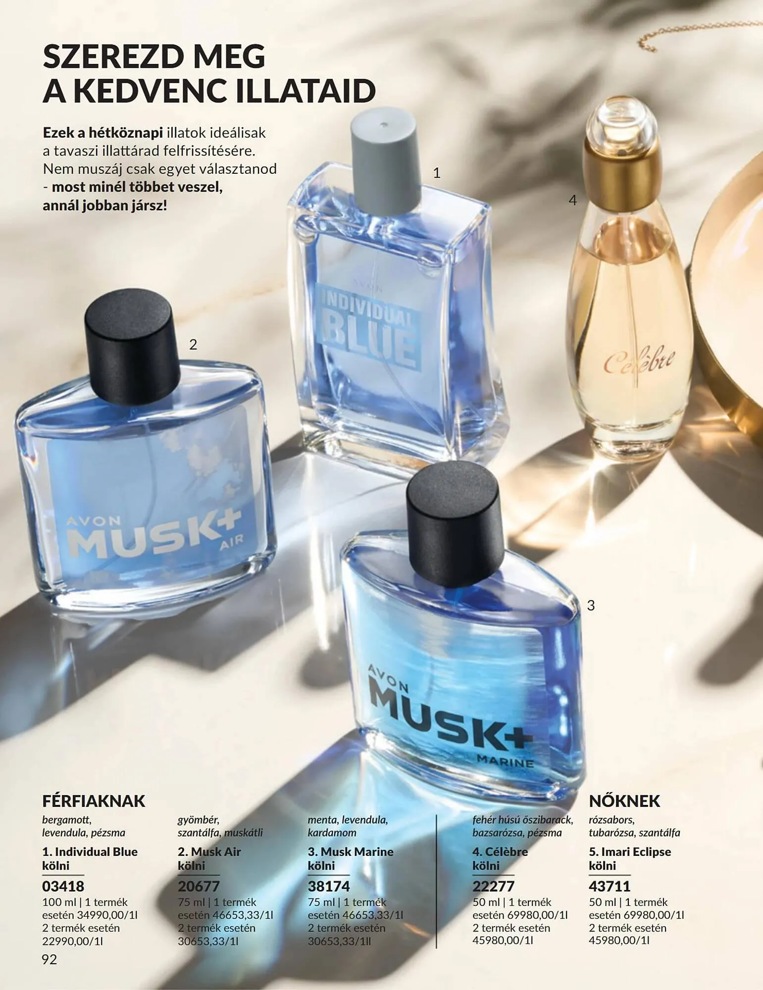 Katalógus AVON akciós újság március 1.-tól március 31.-ig 2025. - Oldal 92