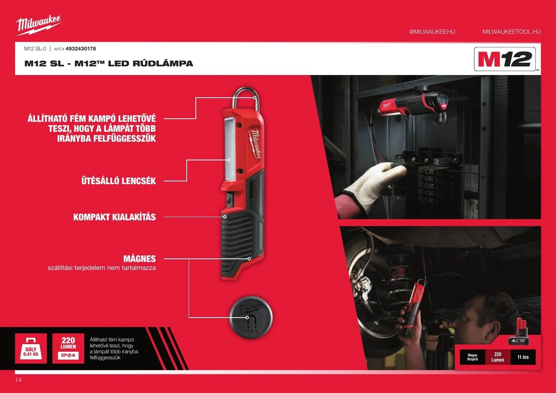 Katalógus Milwaukee akciós újság október 20.-tól december 31.-ig 2025. - Oldal 14