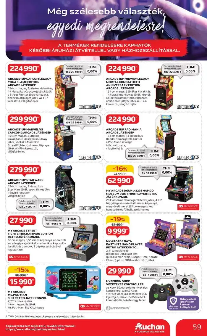 Katalógus Catalog Auchan október 28.-tól november 6.-ig 2024. - Oldal 59