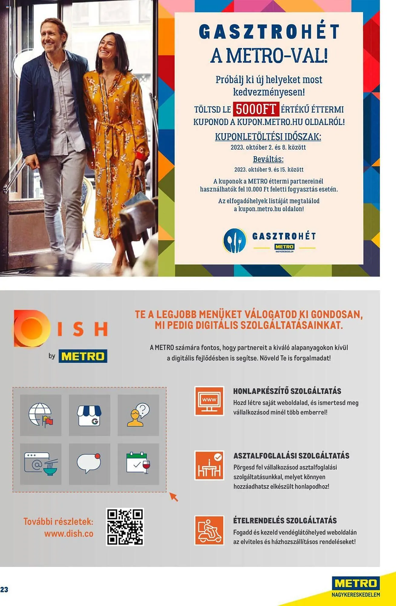 Katalógus Metro akciós újság szeptember 20.-tól október 17.-ig 2023. - Oldal 23