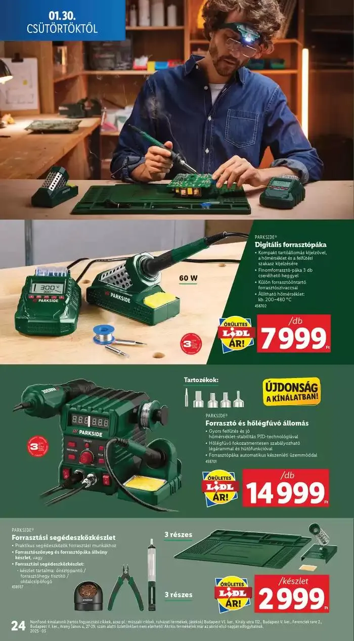 Katalógus Akciós újság – 05. hét január 30.-tól február 5.-ig 2025. - Oldal 24