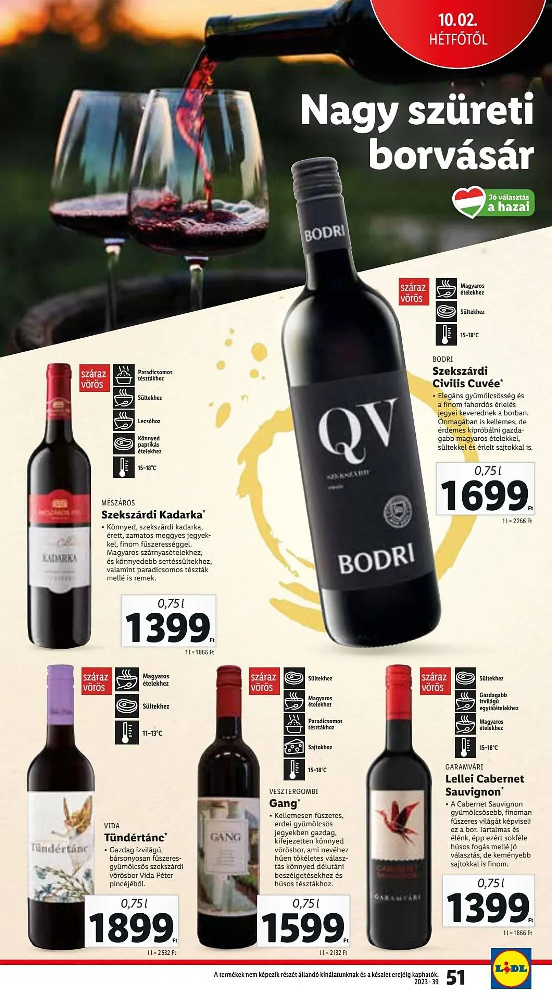 Katalógus Lidl akciós újság szeptember 28.-tól október 4.-ig 2023. - Oldal 51