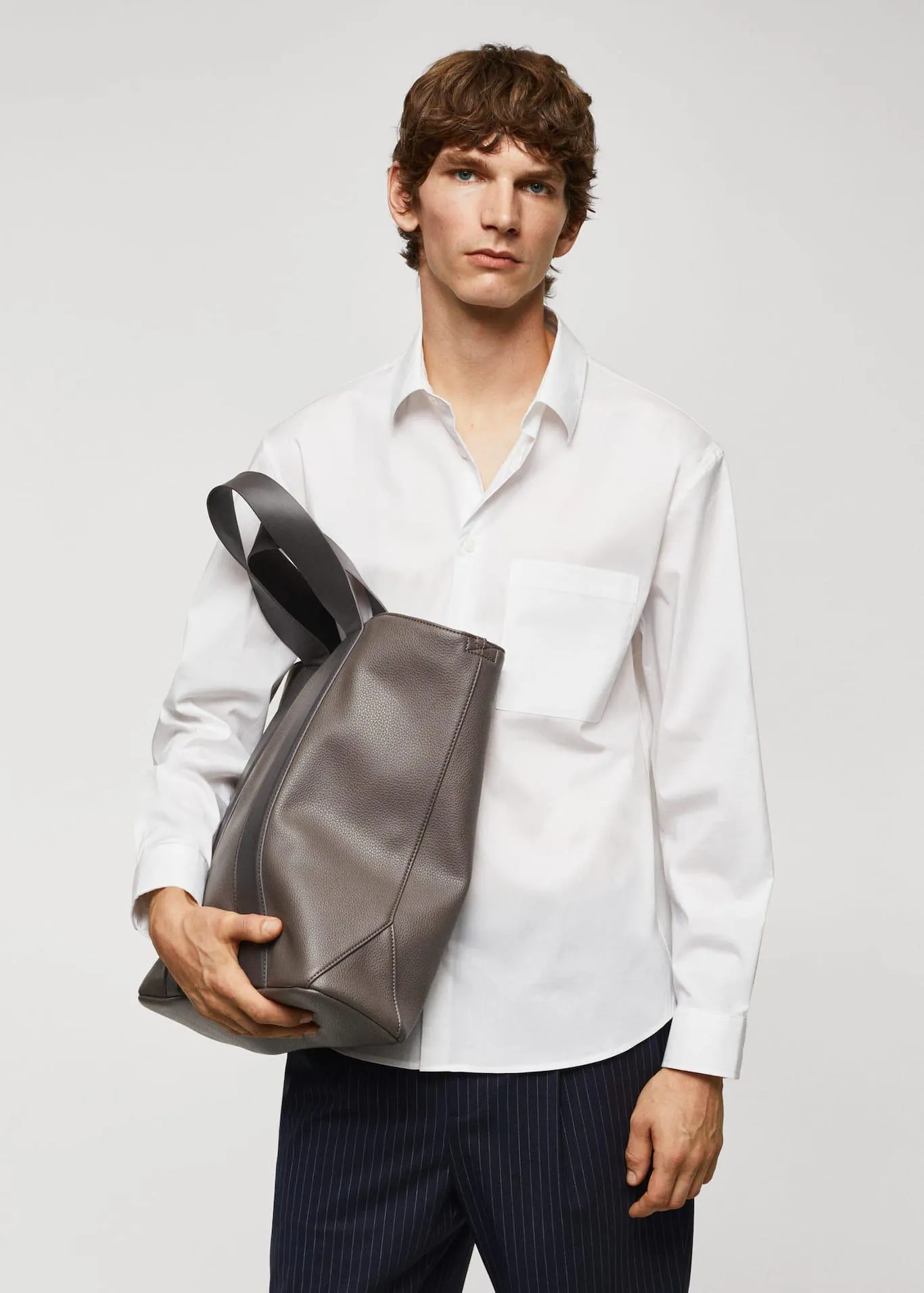 Zsebes, relaxed fit pamuting