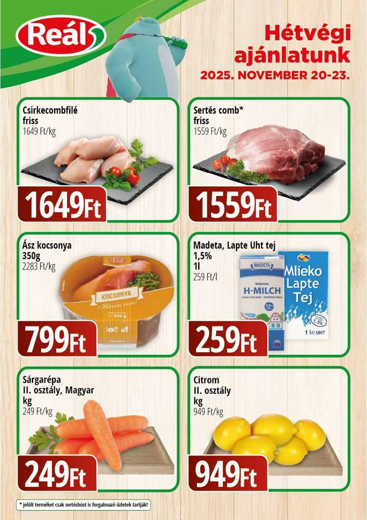 Real akciós újság - 1