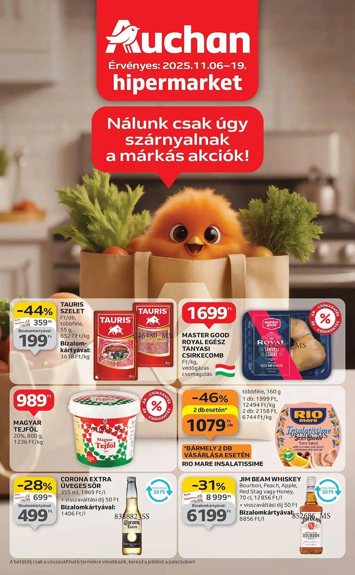 Auchan akciós újság - 1