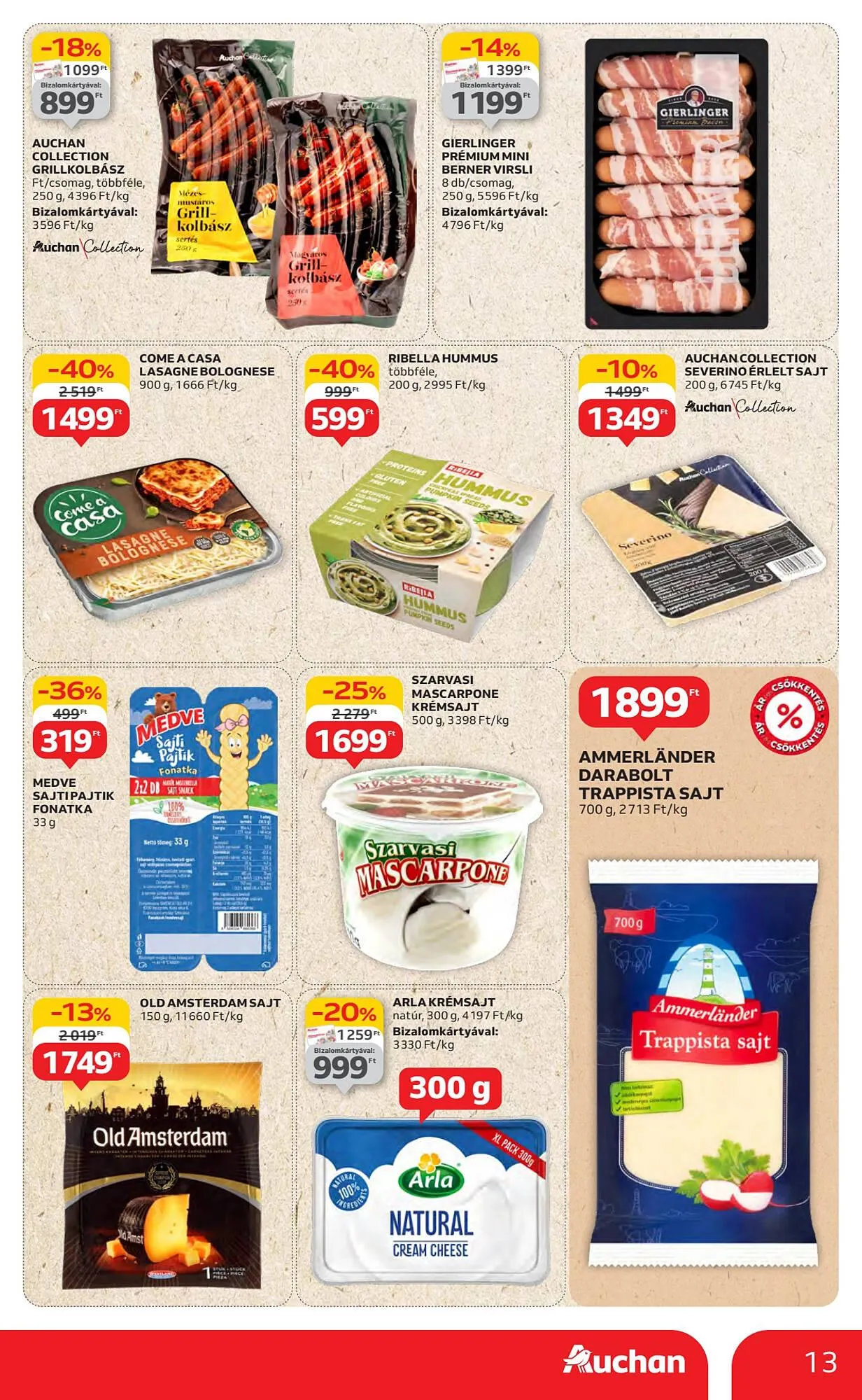 Katalógus Auchan akciós újság július 17.-tól július 23.-ig 2025. - Oldal 13