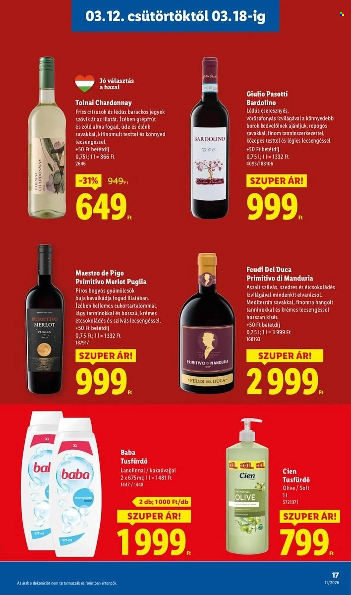 Katalógus Lidl akciós újság március 12.-tól március 18.-ig 2026. - Oldal 17