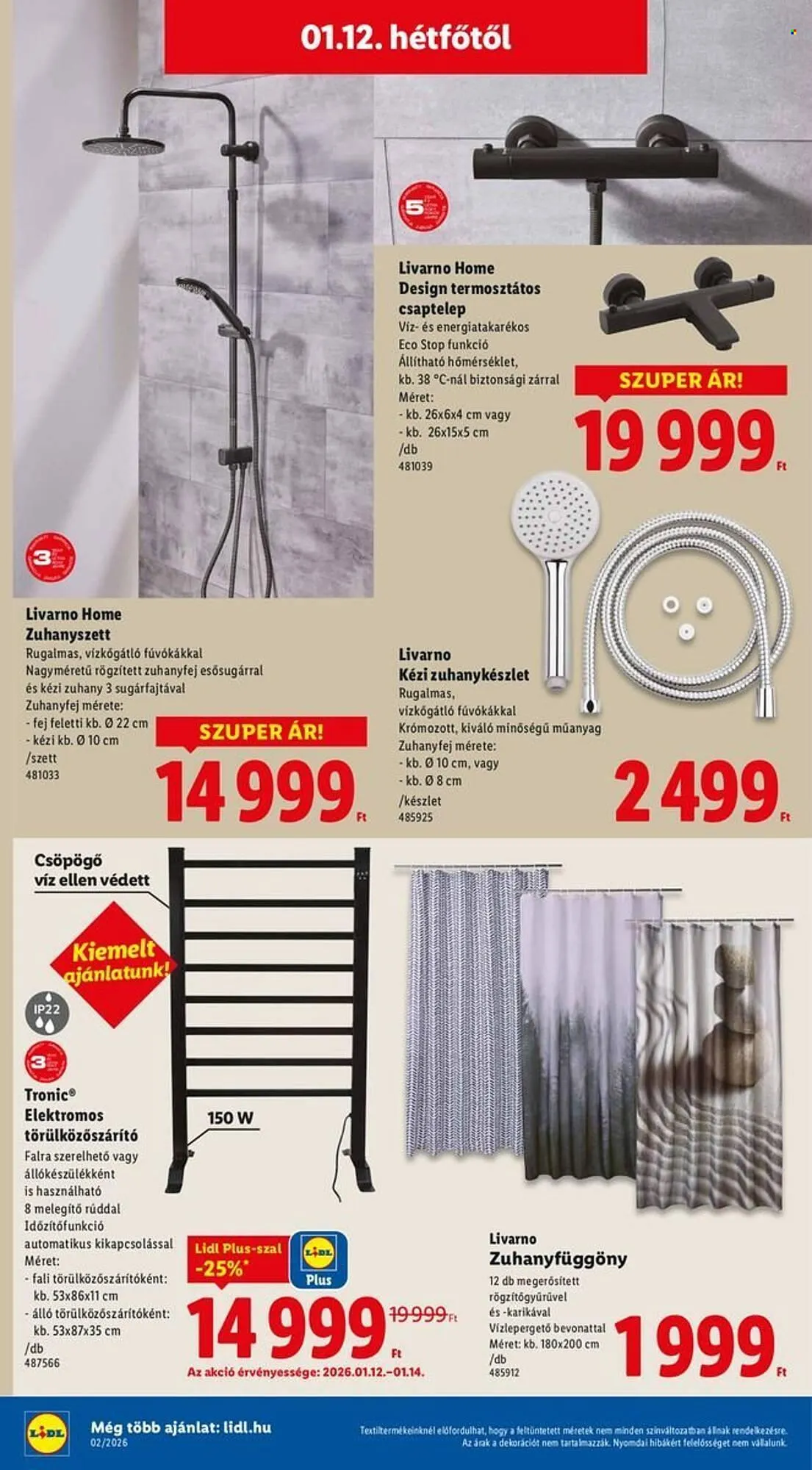 Katalógus Lidl akciós újság január 8.-tól január 14.-ig 2026. - Oldal 22