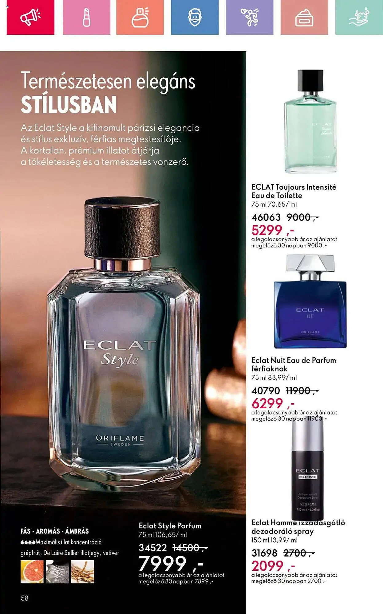 Katalógus Oriflame akciós újság június 15.-tól július 5.-ig 2025. - Oldal 58