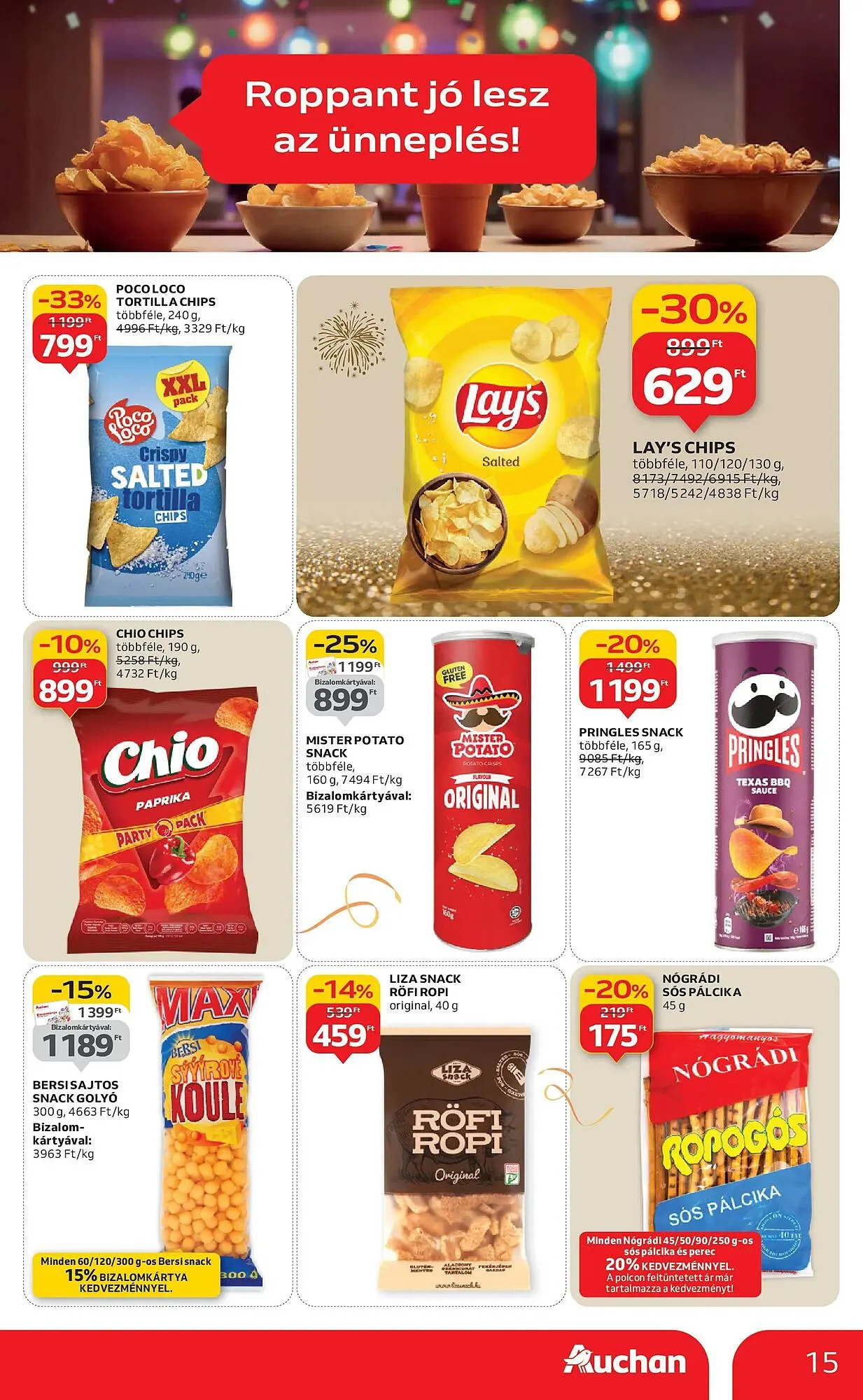 Katalógus Auchan akciós újság december 27.-tól december 31.-ig 2025. - Oldal 15
