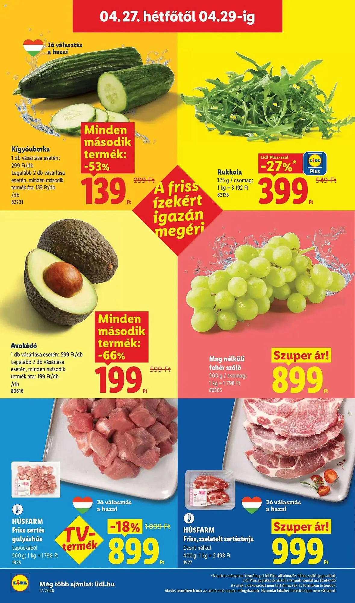 Katalógus Lidl akciós újság április 23.-tól április 29.-ig 2026. - Oldal 54