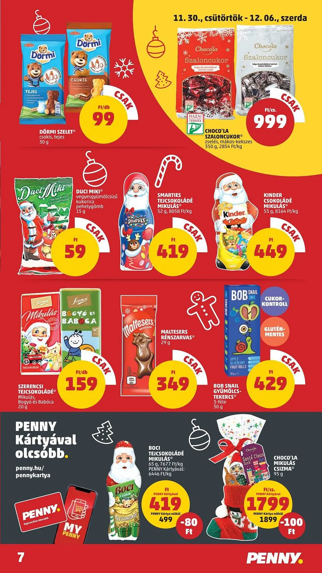 Katalógus PENNY akciós újság november 30.-tól december 6.-ig 2023. - Oldal 7
