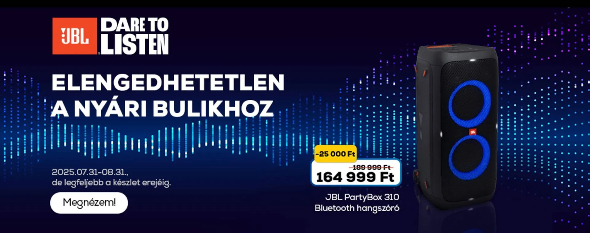 Katalógus Euronics akciós újság július 25.-tól augusztus 31.-ig 2025. - Oldal 25