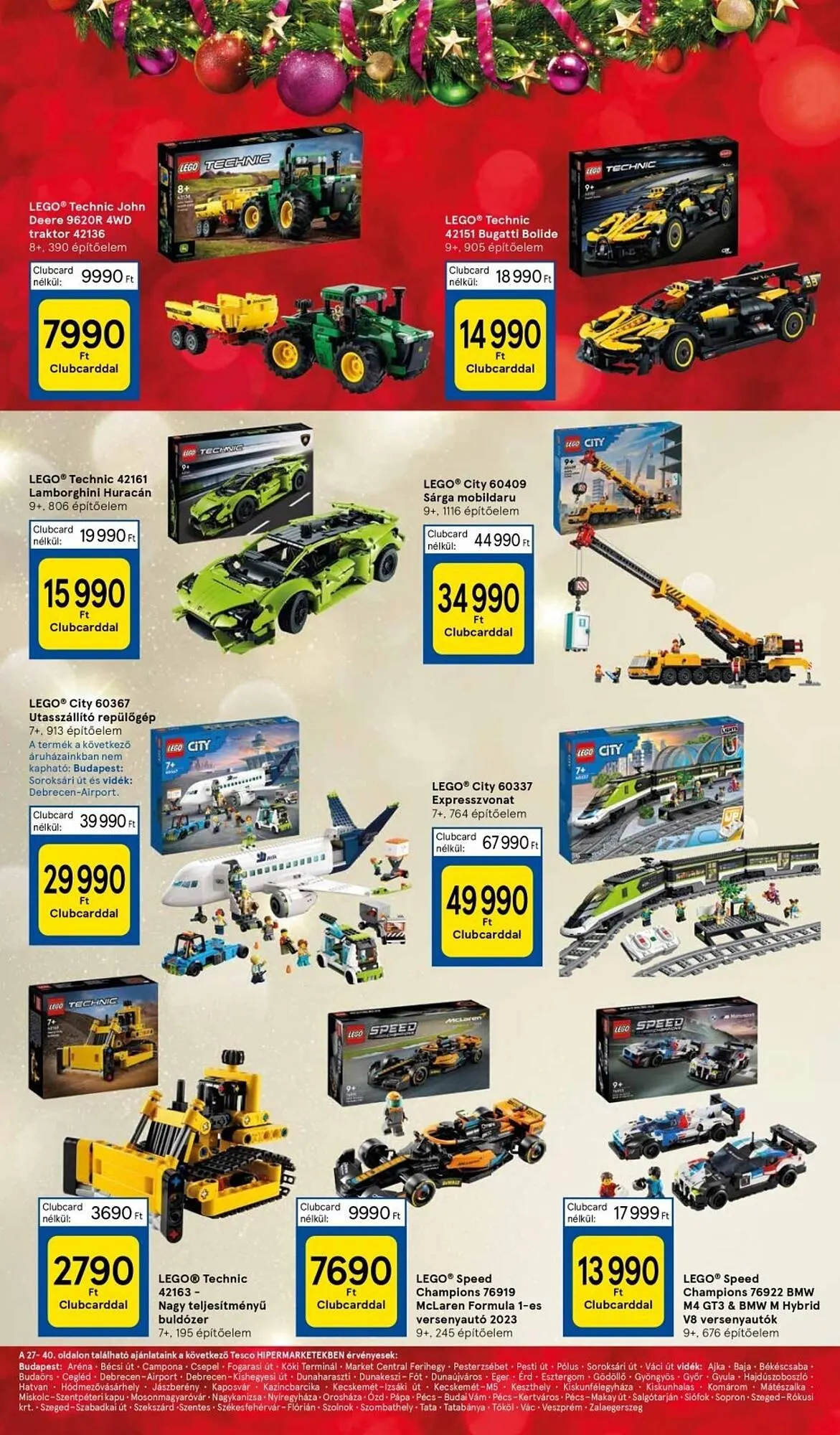 Katalógus Tesco akciós újság november 27.-tól december 24.-ig 2024. - Oldal 38