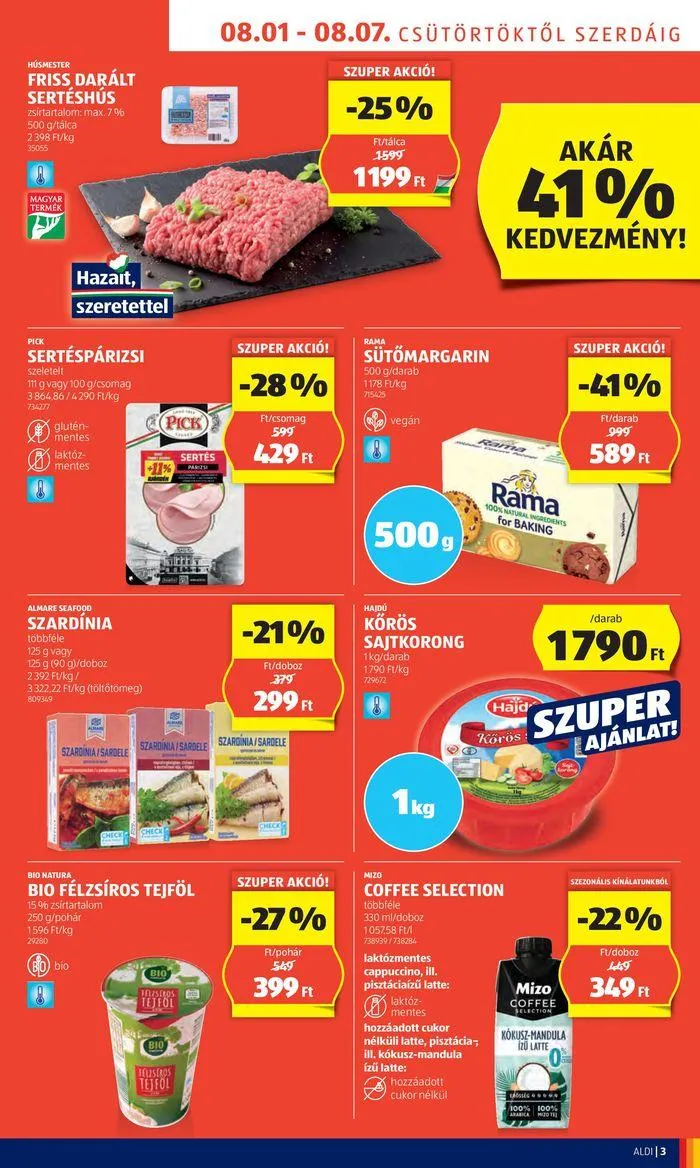 Katalógus Következő heti ALDI akciós újság! augusztus 1.-tól augusztus 7.-ig 2024. - Oldal 3