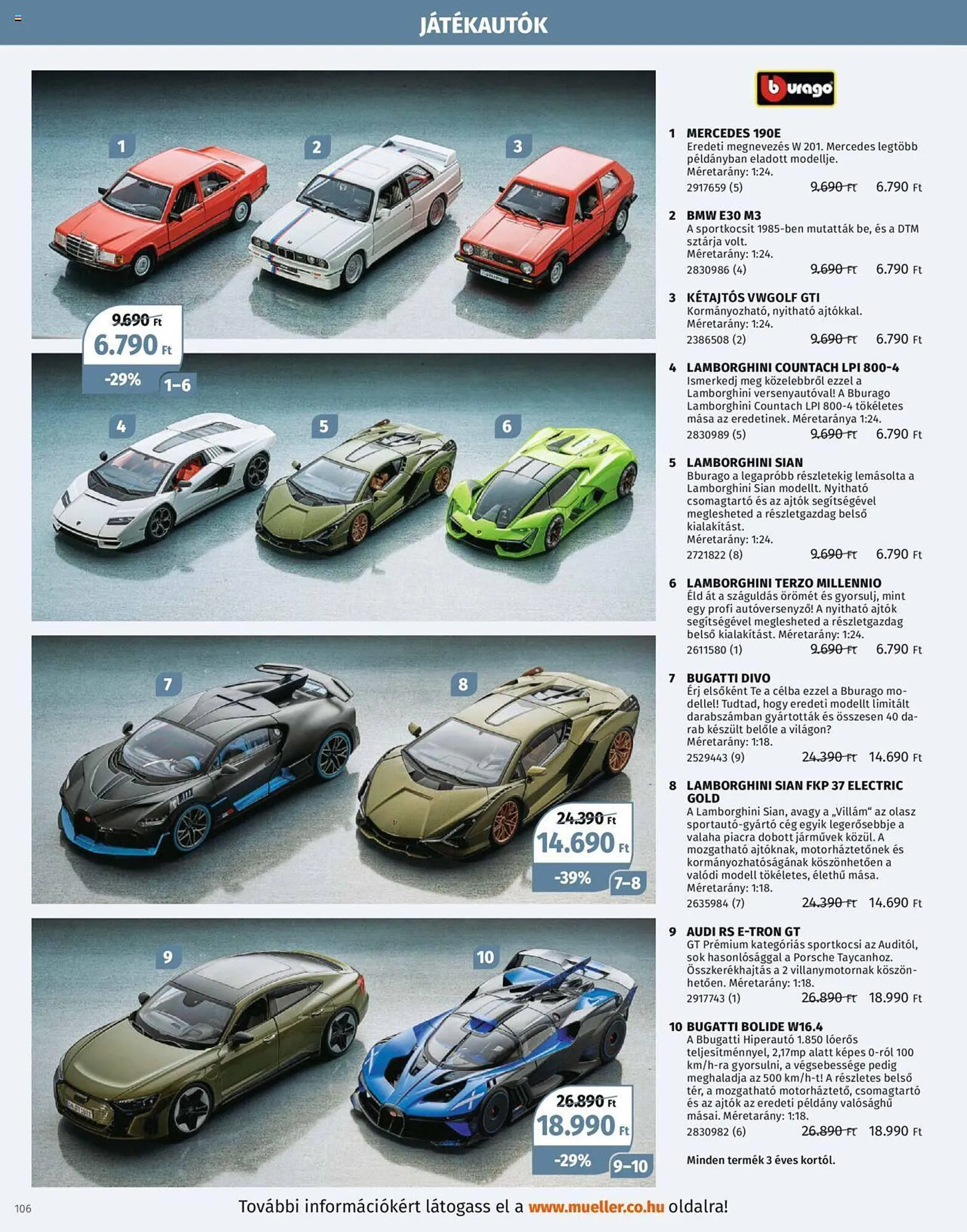 Katalógus Müller akciós újság október 30.-tól december 31.-ig 2023. - Oldal 106