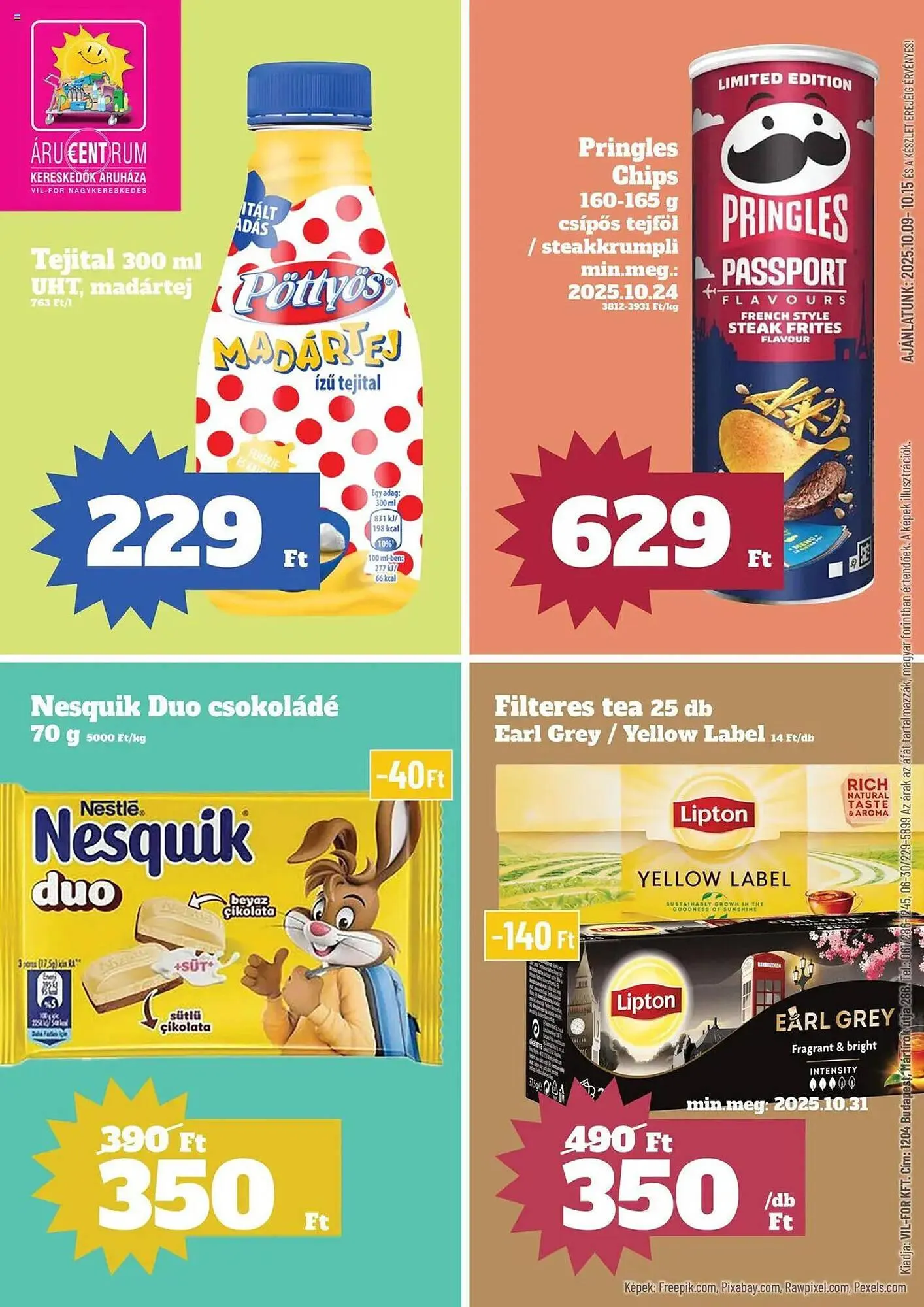 Vil-For akciós újság - 1