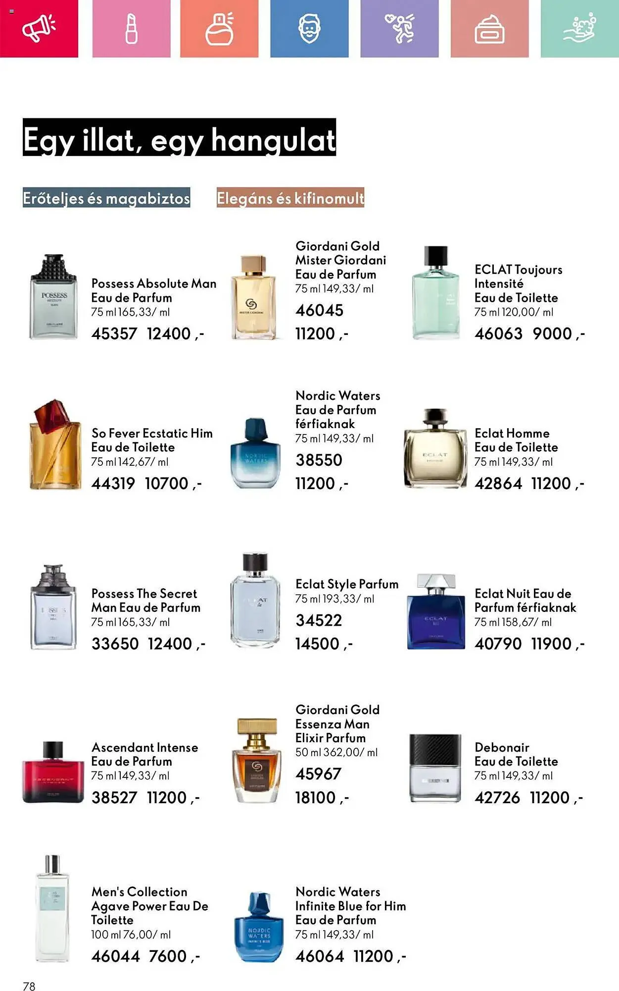 Katalógus Oriflame akciós újság május 25.-tól június 14.-ig 2025. - Oldal 78