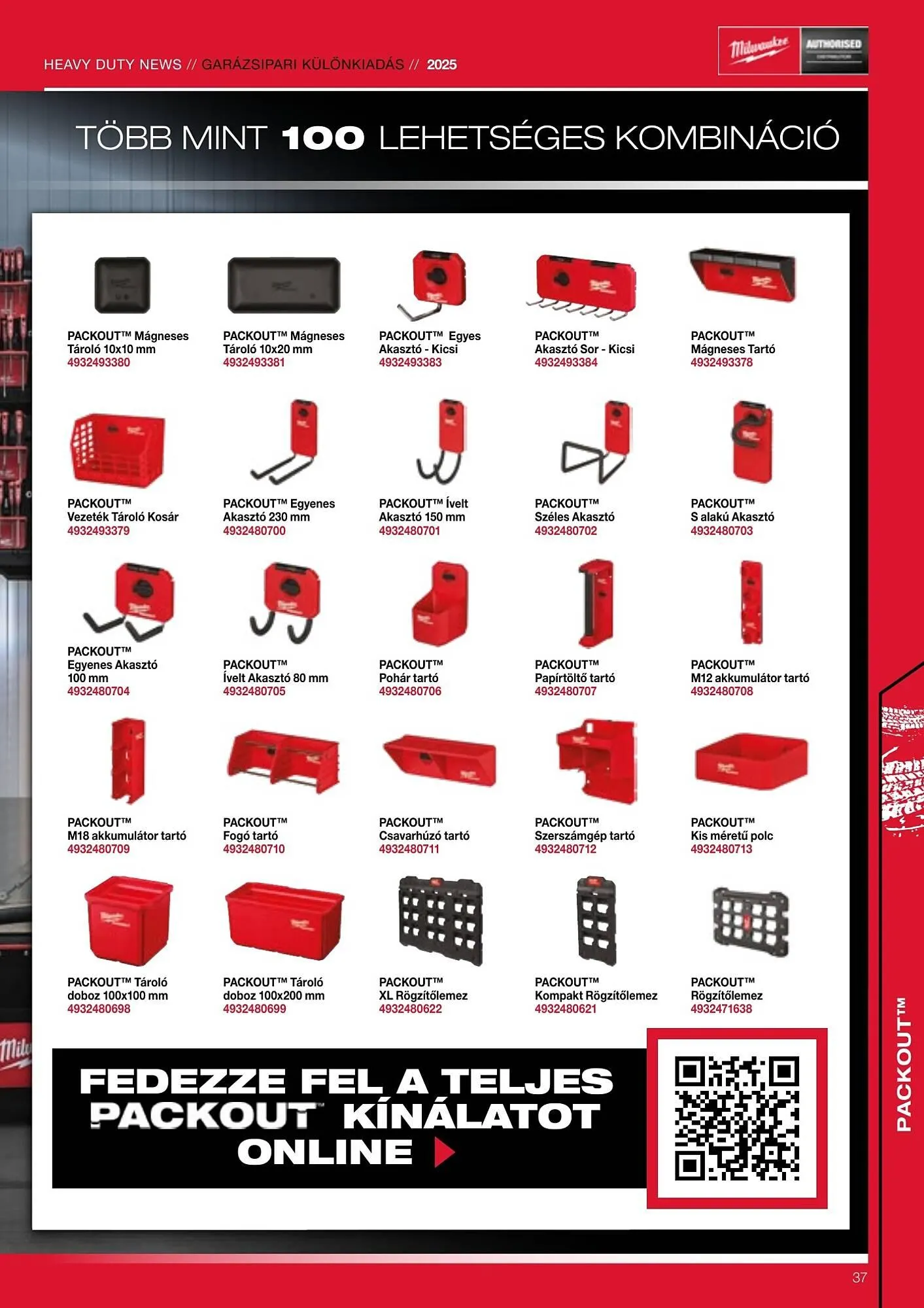 Katalógus Milwaukee akciós újság szeptember 16.-tól december 31.-ig 2025. - Oldal 37