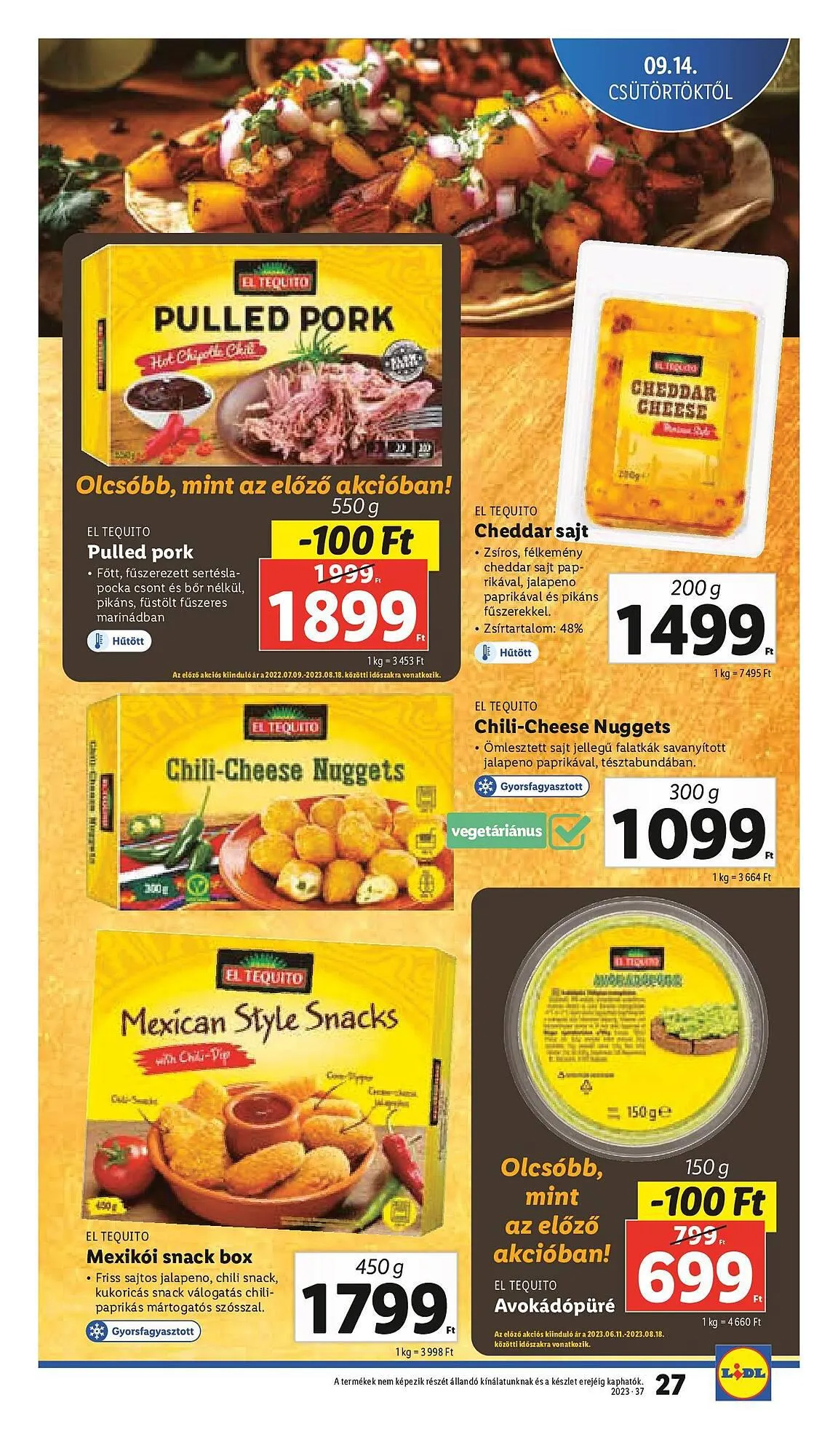Katalógus Lidl akciós újság szeptember 14.-tól szeptember 20.-ig 2023. - Oldal 27