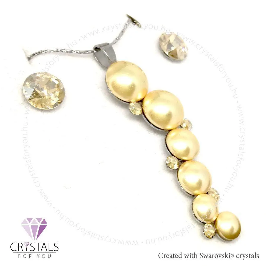 Gyöngysor szett Swanis® prémium kristállyal díszítve