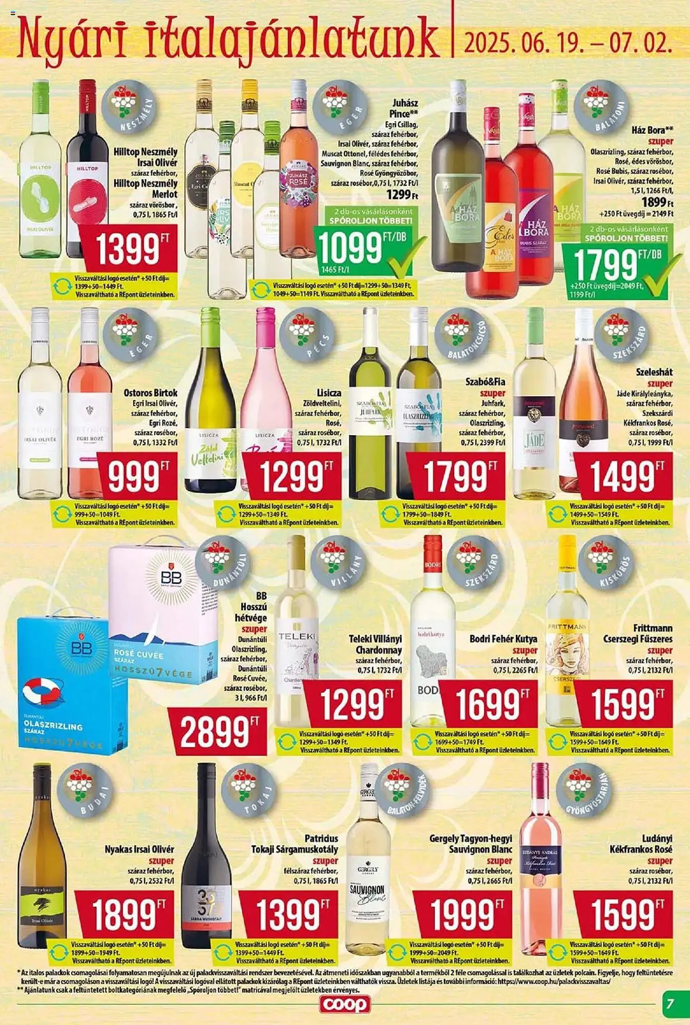 Katalógus Coop akciós újság június 19.-tól június 25.-ig 2025. - Oldal 7
