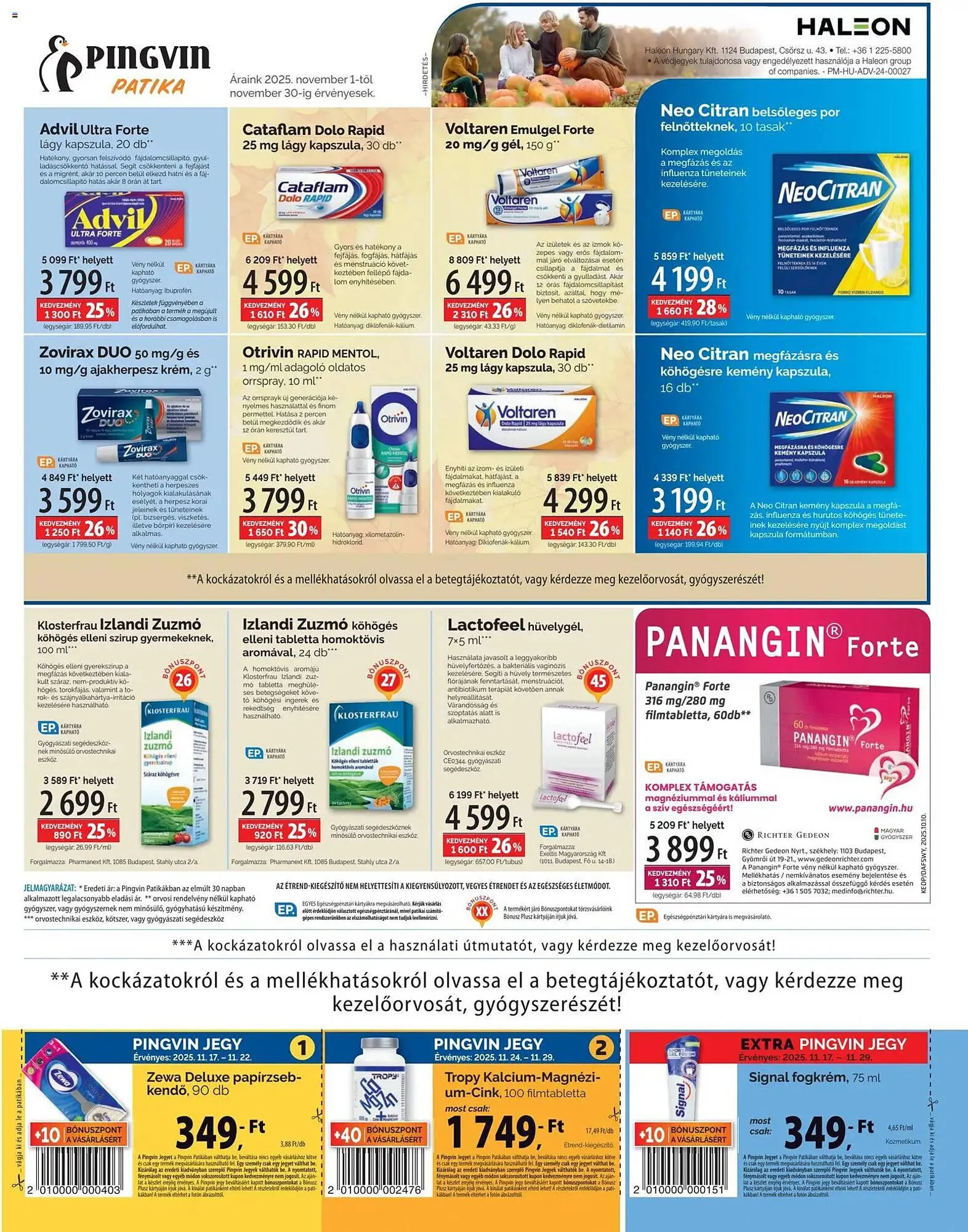 Katalógus Pingvin Patika akciós újság november 1.-tól november 30.-ig 2025. - Oldal 5