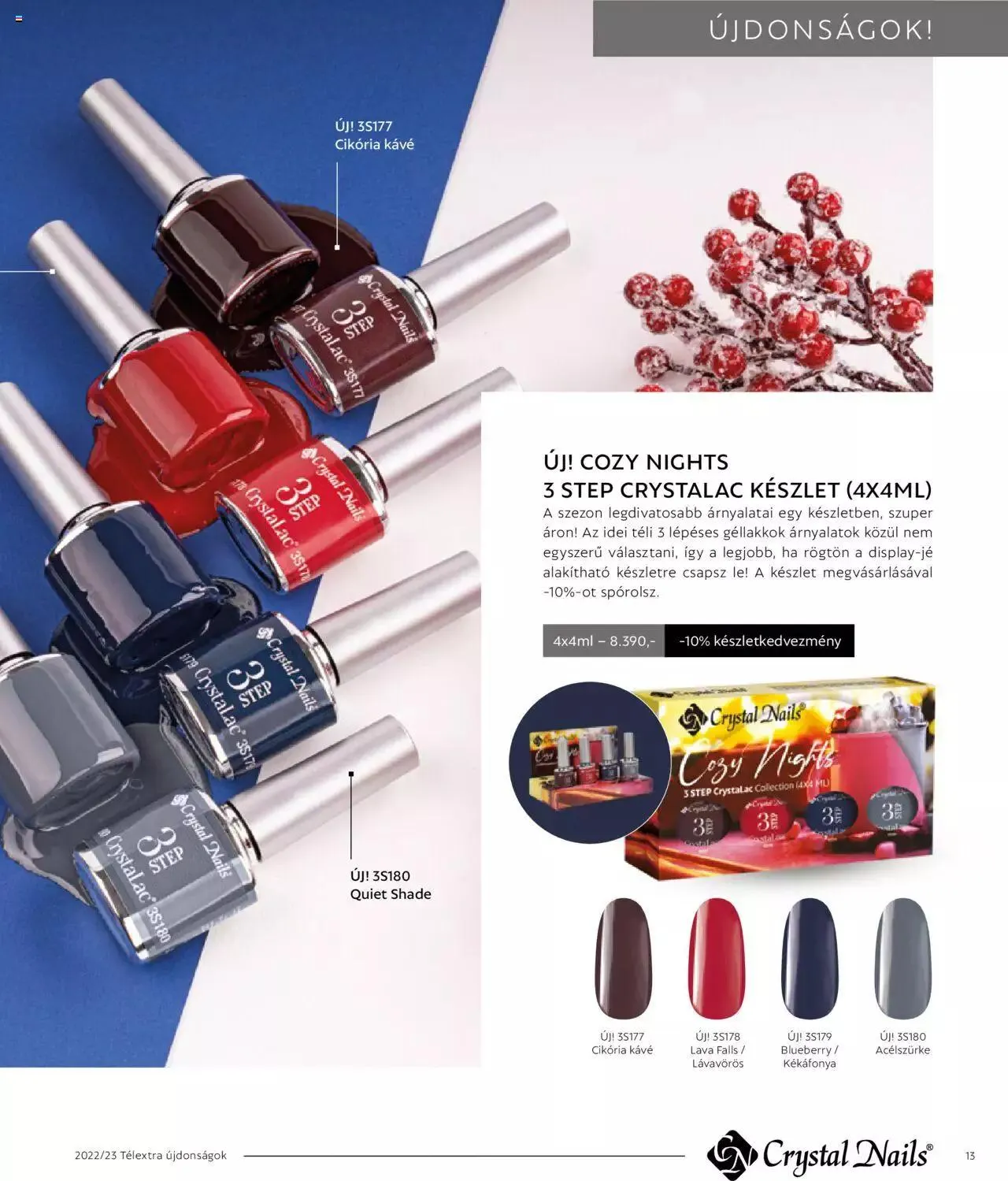 Katalógus Crystal Nails - Akciós újság november 7.-tól december 31.-ig 2023. - Oldal 13