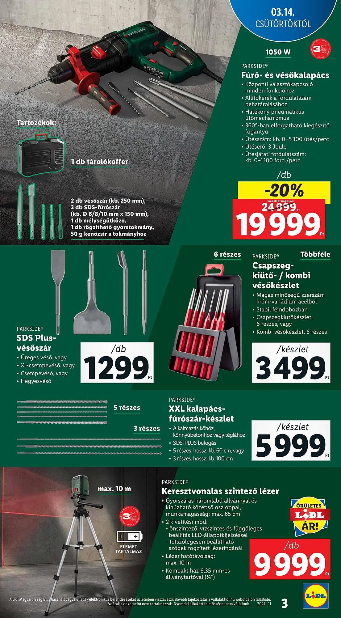 Katalógus Lidl akciós újság március 14.-tól március 20.-ig 2024. - Oldal 3