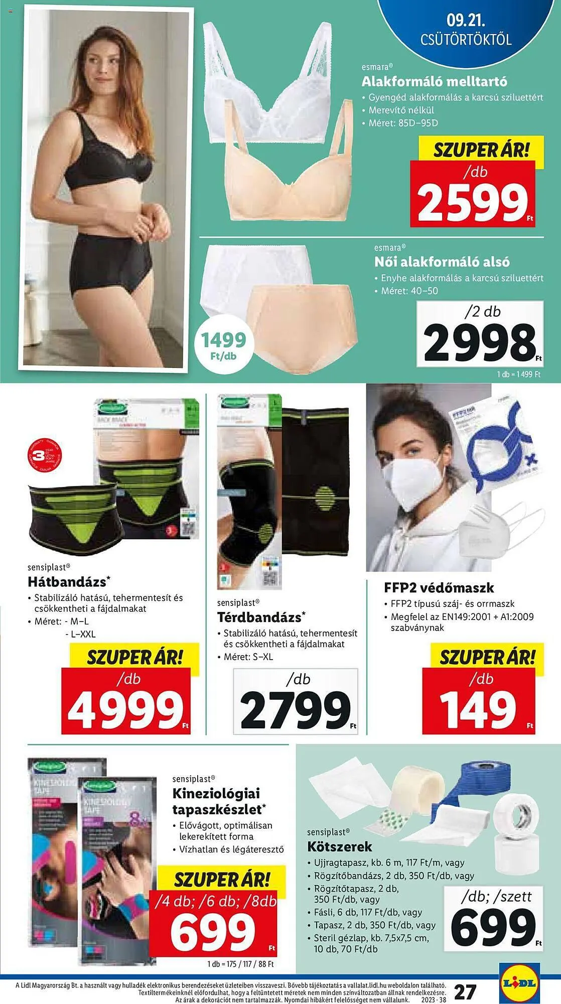 Katalógus Lidl akciós újság szeptember 21.-tól szeptember 27.-ig 2023. - Oldal 27