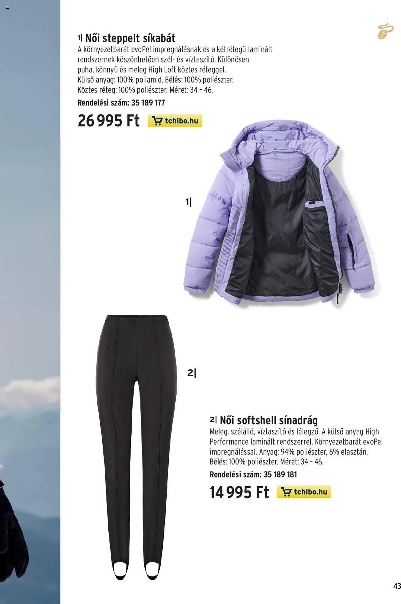 Katalógus Tchibo akciós újság október 30.-tól november 21.-ig 2023. - Oldal 43