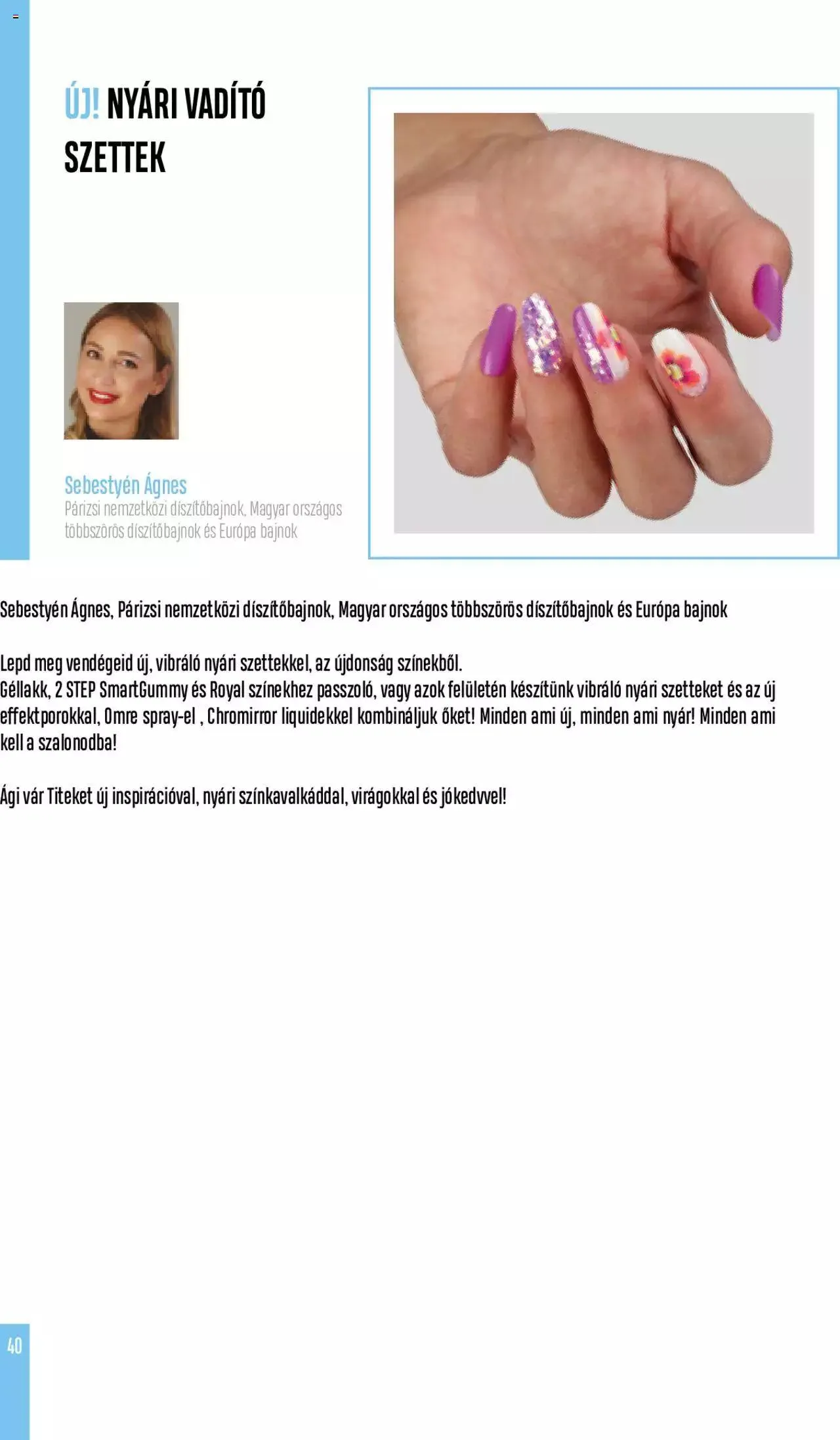 Katalógus Crystal Nails - Akciós újság június 1.-tól december 31.-ig 2023. - Oldal 40