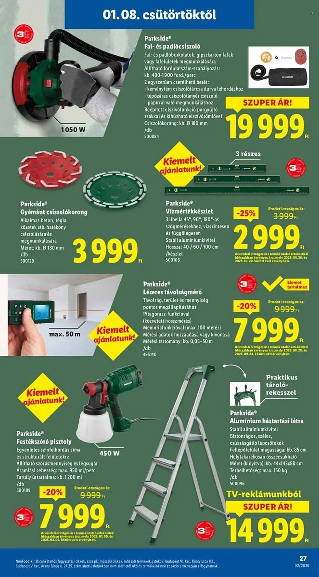 Katalógus Lidl akciós újság január 8.-tól január 14.-ig 2026. - Oldal 27